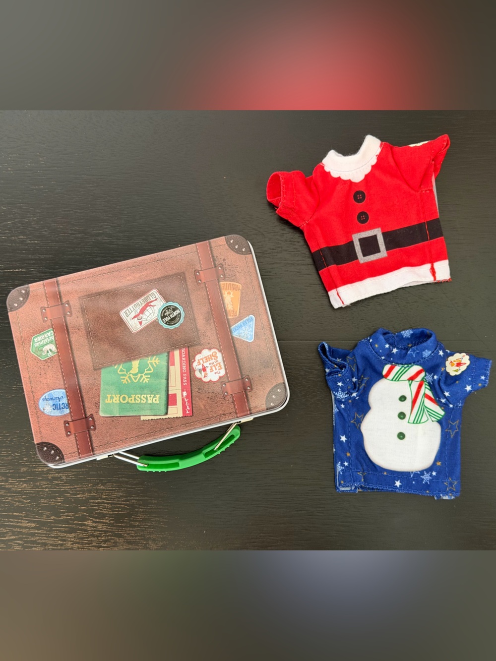 The Elf on The Shelf Holiday Doll Clothes Set with case